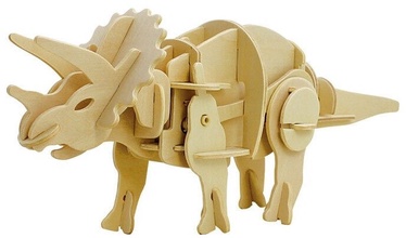 3D пазл Gerardos Toys Walking Triceratops, 41 шт.