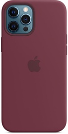 Apple iPhone 12 Pro Max Silicone Case with MagSafe Plum
