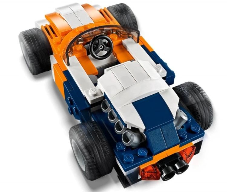 Konstruktor LEGO® Creator Päikeseloojangu-võidusõiduauto 31089, 221 tk