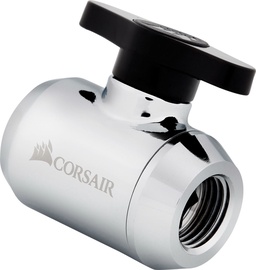 Corsair Hydro X Series XF Ball Valve Chrome
