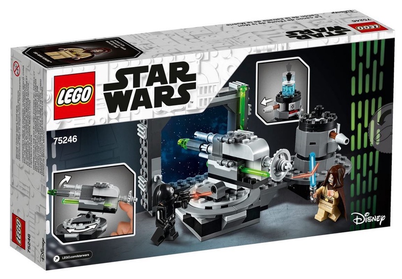 Konstruktors LEGO Star Wars Death Star lielgabals 75246, 159 gab.