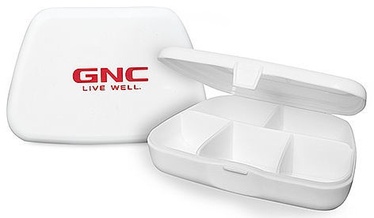 GNC Pill Box White