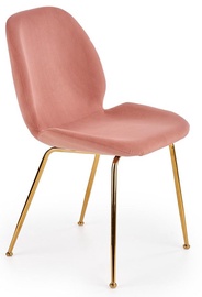 Стул для столовой K381, розовый, 48 см x 58 см x 88 см
