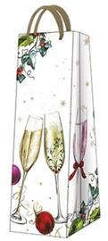 Paw Decor Collection Gift Bag Happy New Year 12x37x10cm