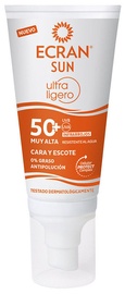 Kremas nuo saulės Ecran Sun Ultralight Face And Neck Protector SPF50, 50 ml