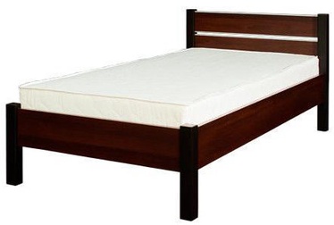Bodzio BS49 Bed w/ Mattress 120x200 Walnut
