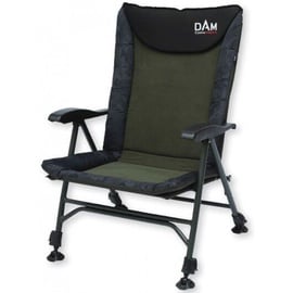 Krēsls DAM CamoVision Easy Fold, melna/zaļa