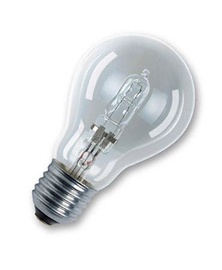 Spuldze Osram Halogēnā spuldze, A55, silti balta, E27, 52 W, 840 lm