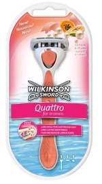 Skuveklis Wilkinson Sword Quattro, 1 gab.