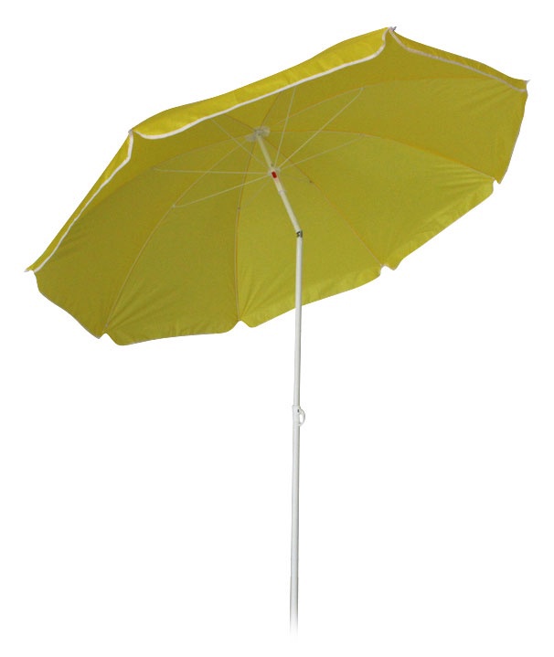 Пляжный зонтик, 180 см, желтый