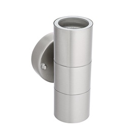 Kanlux Darsa EL-235T-UP Wall Lamp 2x35W GU10 Stainless Steel