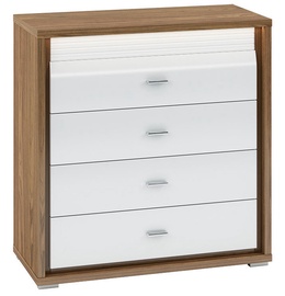 ML Meble Dallas 05 Chest Of Drawers Walnut/White