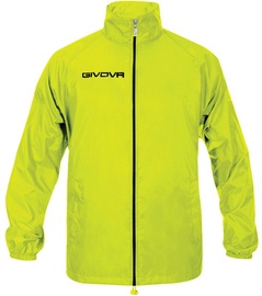 Куртка, мужские Givova Basico, желтый/зеленый, XS