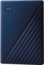 Cietais disks Western Digital My Passport For Mac, HDD, 2 TB, zila