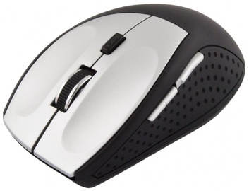 Kompiuterio pelė Esperanza EM123 Black/Silver, bevielė, optinė