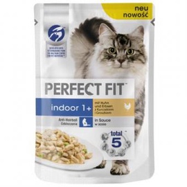 Kassi märgtoit Perfect Fit Indoor 1+ Chicken, 0.085 kg