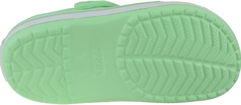 Шлепанцы Crocs 204537-485 34-35, белый/зеленый, 29 - 30