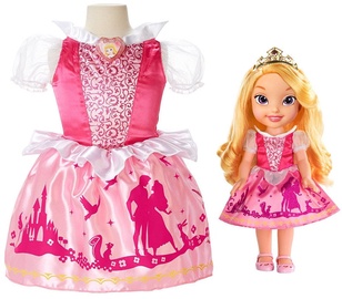Jakks Pacific Princess Aurora and Toddler Dress Set JKS-77029