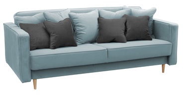 Диван-кровать Idzczak Meble Niko Light Blue, 206 x 100 x 86 см