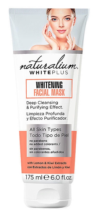 Sejas maska Naturalium Whitening, 175 ml