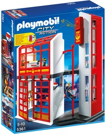 Playmobil City Action Fire Station With Alarm 5361