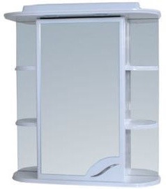 Шкаф для ванной Vento Zeus 65, белый, 16.5 x 65 см x 73.2 см