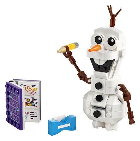 Konstruktor LEGO Disney Olaf 41169, 122 tk