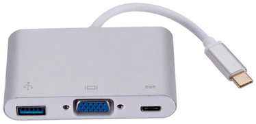 Adapter RoGer Type-C To VGA USB Type-C, VGA