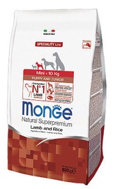 Sausā suņu barība Monge Speciality Line, jēra gaļa/rīsi, 0.8 kg