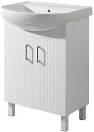 Vannitoakapp Sanservis Proksi-60 600x880x460mm White