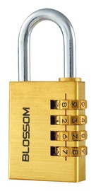Slēdzene Blossom NL11, zelta, 38 mm x 13 mm x 86 mm