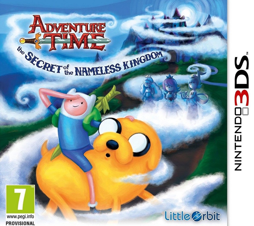 DS, 3DS žaidimas Little Orbit Adventure Time: The Secret of the Nameless Kingdom