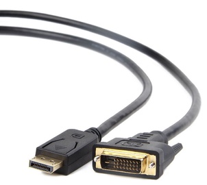 Провод Gembird DisplayPort to DVI, черный, 3 м