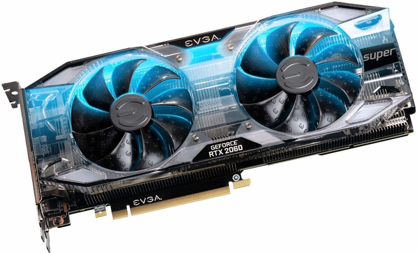 Videokarte EVGA GeForce RTX 2060 Super XC Gaming 08G-P4-3162-KR, 8 GB, GDDR6