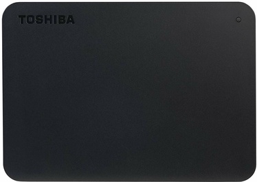 Cietais disks Toshiba Basics, HDD, 4 TB, melna