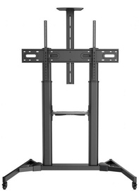 Sbox FS-3610 Floor Ultra-Large LED TV Stand Black