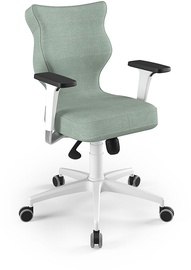 Entelo Perto White Office Chair DC20 Mint