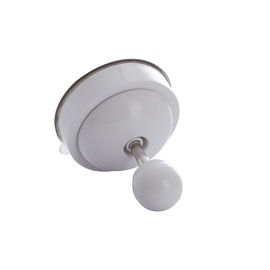 Āķis DeHub DRH50-WH60, 10x17x7cm, pielīmējams, balts
