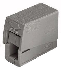 Laidų jungės šviestuvams Wago 224-101, 0,5-2,5 mm², 5 vnt.