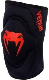 Защита ног Venum Knee Protection Kontact Gel, черный/красный, M