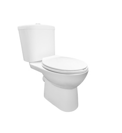 Туалет Domoletti, с крышкой, 395 мм x 675 мм