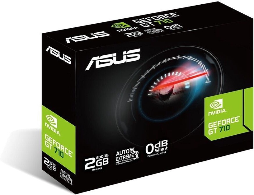 Videokarte Asus GeForce GT 710 Silent GT710-4H-SL-2GD5, 2 GB, GDDR5