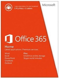 Microsoft Office 365 Home Electronic Licence Multilingual 6GQ-00092