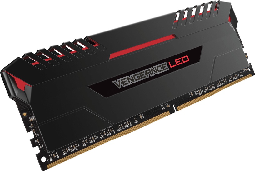 Operatīvā atmiņa (RAM) Corsair Vengeance LED Red, DDR4, 32 GB, 3000 MHz