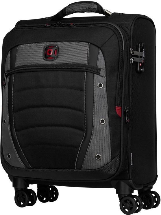 Дорожные чемоданы Wenger Expandable Softside Carry-On, черный, 42 л, 40 x 20 x 55 см