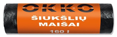 Šiukšlių maišai Okko, 160 l, 10 vnt.