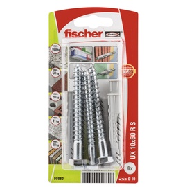 Dībelis Fischer, 10x60 mm, 4 gab.