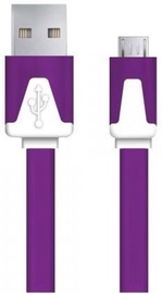 Esperanza Cable USB / USB-micro Violet 1m