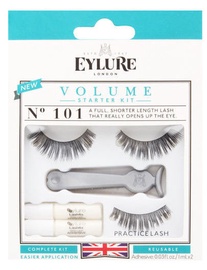 Eylure Eyelashes Volume No.101 False Lash Starter Kit
