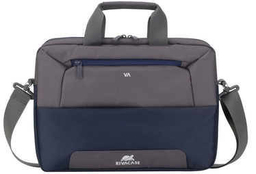 Rivacase Suzuka Laptop Bag 13.3-14'' Steel Blue/Grey